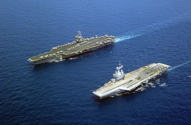 Political leaders propose the adoption of a shared European Union aircraft carrier