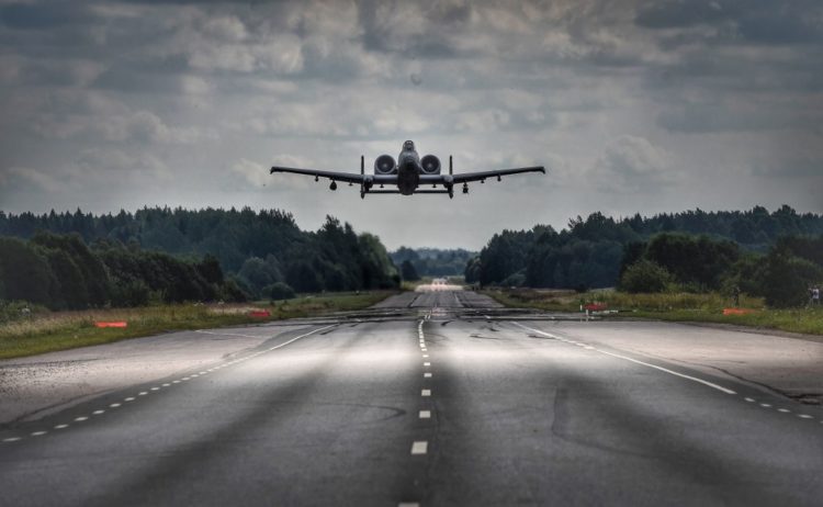 Watch: Just another thing A-10s can do — land on highways
