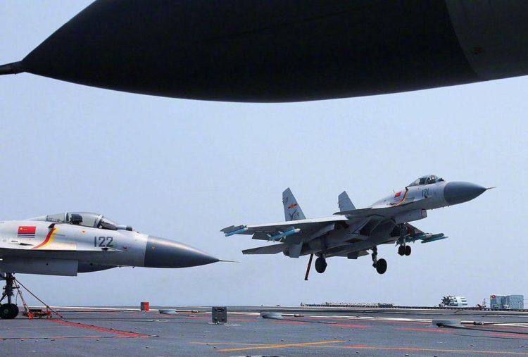 Chinese fighter goes down near South China Sea island, both pilots lost