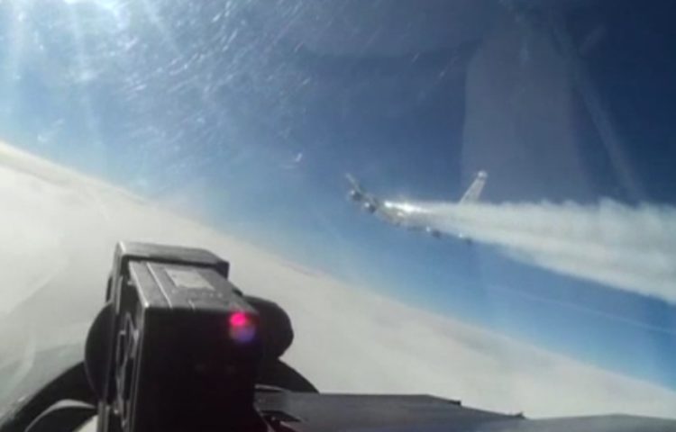 Watch: Russia releases footage of their Su-27 intercepting an American RC-135 over the Baltic Sea