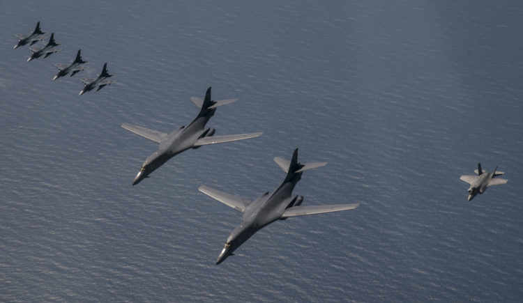 The legendary B-1B Lancer may find a new lease on life in the era of naval posturing