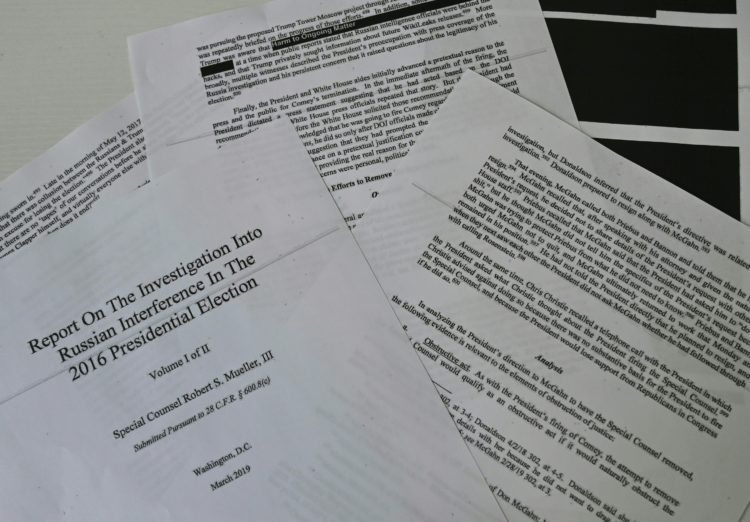 Mueller Report hits the press: What are the important takeaways?