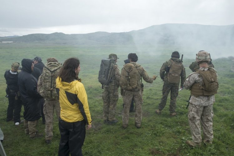 The Pic of the Day: How actors train for a Navy SEAL television show