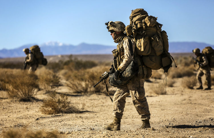 New study shows just 15 pounds of extra gear can hinder a Marine’s ability to fight