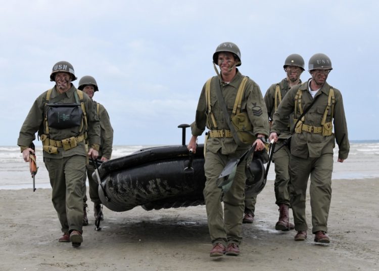 The Pic of the Day: Navy SEALs assault Utah Beach