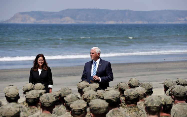 The Pic of the Day: The Vice President visits Navy SEAL trainees