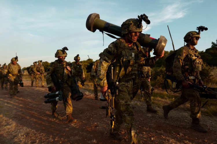 Extreme combat fitness: British Paras ruck over 500 miles