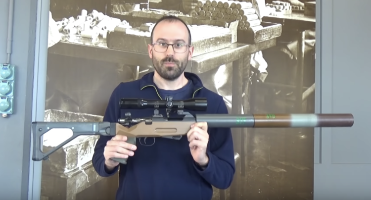 A rare look at a Swiss P-26 ‘anti-material’ rifle made for stay-behind cells