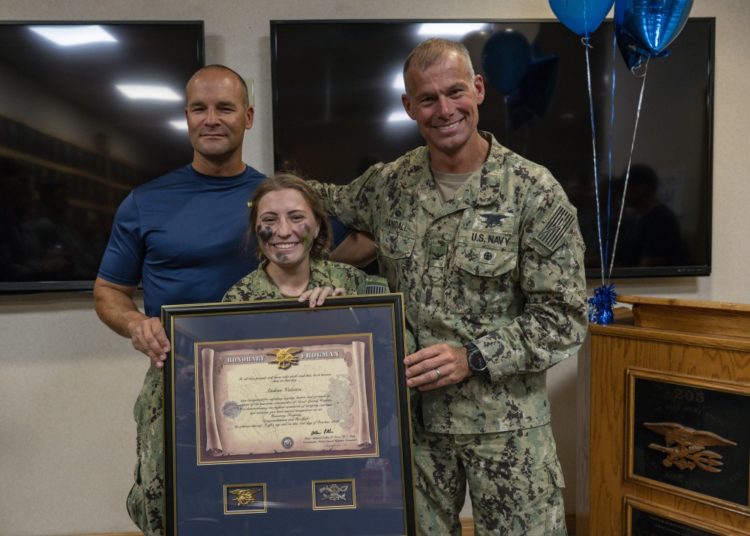 The Pic of the Day: Meet the female honorary Navy SEAL