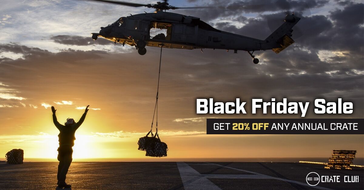Don’t miss out on the Crate Club ‘Black Friday’ sale for 20% on annual subscriptions