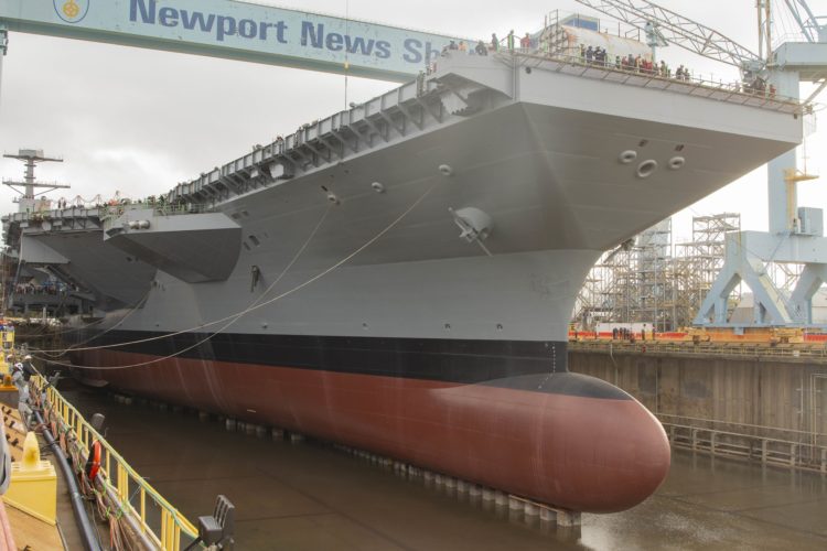 America launches its newest aircraft carrier days after China’s new carrier hits their fleet