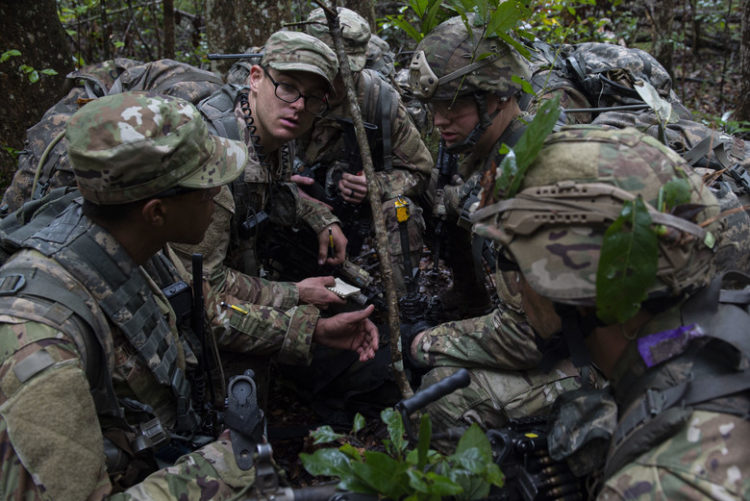 The Pic of the Day: Airmen plot their way to Ranger School