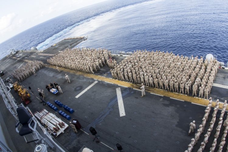 The Pic of the Day: And you thought formation in garrison sucked