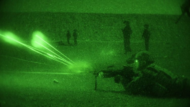 The Pic of the Day: Some nighttime range fun in Iraq