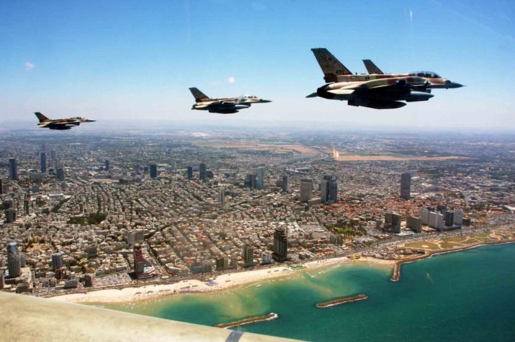 Israeli Air Force pounds Iranian targets inside Syria