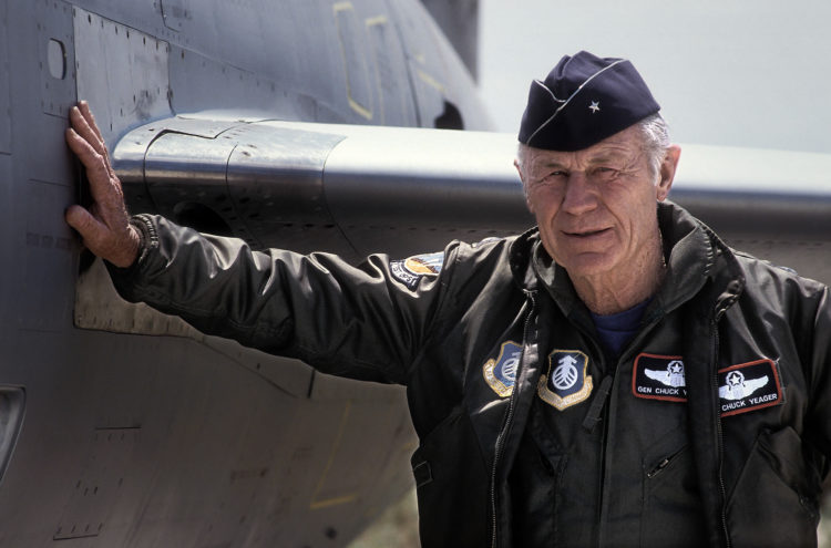 Chuck Yeager: The Air Force’s world record-breaker turns 97 today