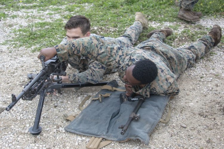 The Pic of the Day: Marines and their M240 machine guns