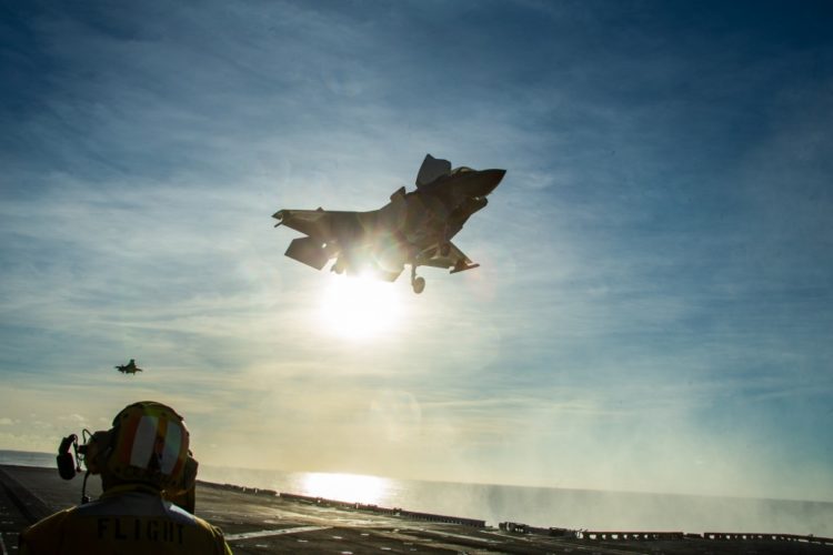 The Pic of the Day: F-35Bs conduct air defense exercises