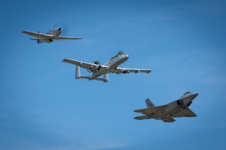 The Pic of the Day: 8 decades of American airpower in a picture