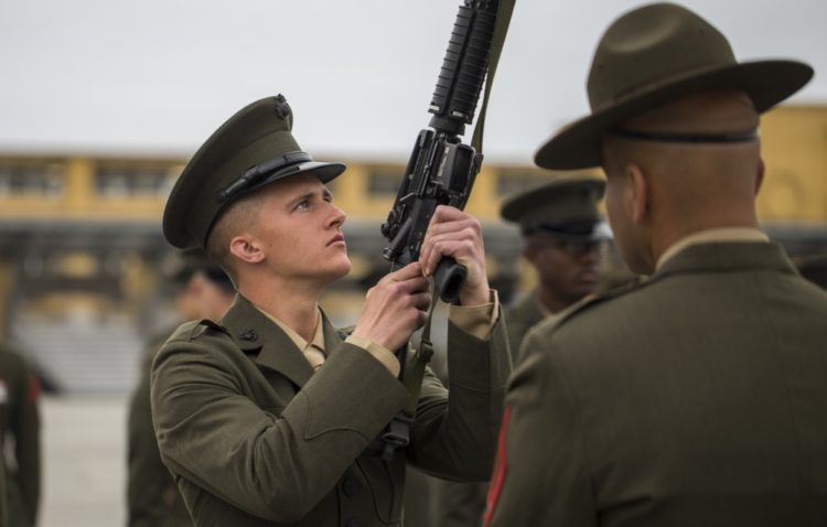 The Pic of the Day: Is that rust on your weapon, Marine?