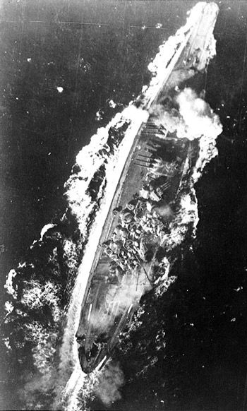 American Aircraft Sink Yamato, The World's Largest Battleship