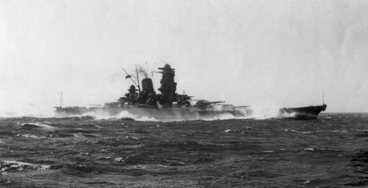 American aircraft sink Yamato, the world’s largest battleship