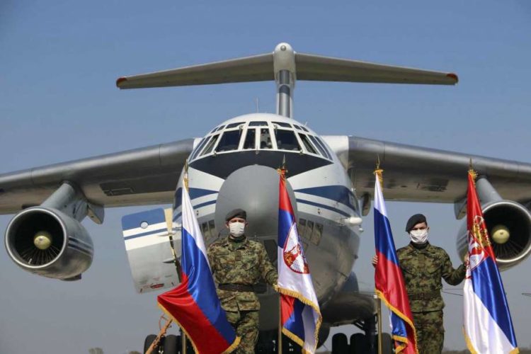 Putin stages propaganda coup by sending Coronavirus aid to US