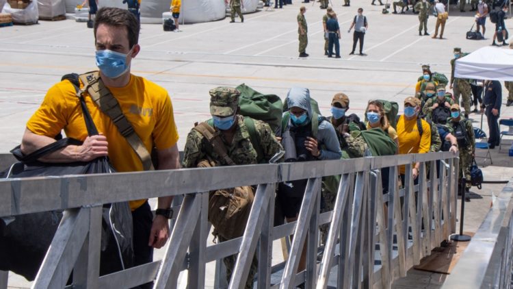 The Pic of the Day: USS Theodore Roosevelt still has a crew
