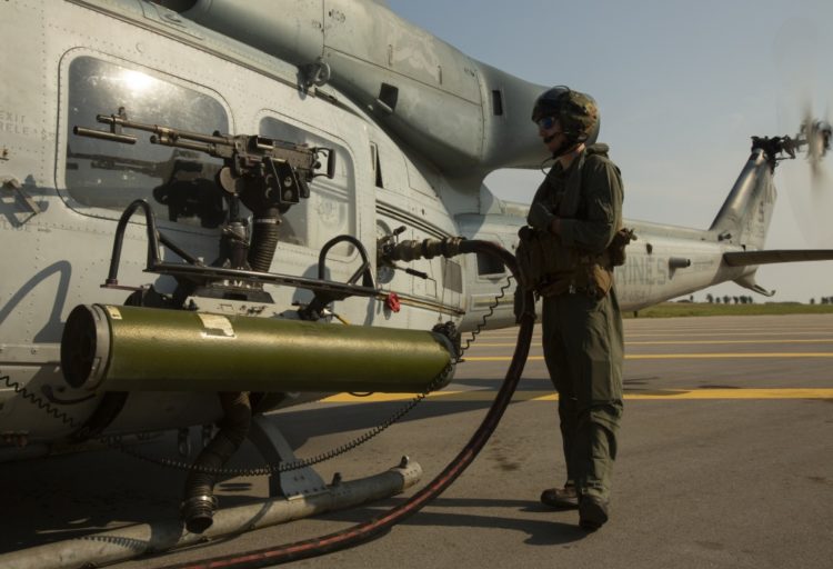 The Pic of the Day: Marines FARPing their helicopters