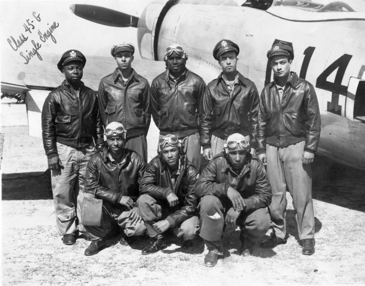 The 99th Pursuit Squadron of the Tuskegee Airmen
