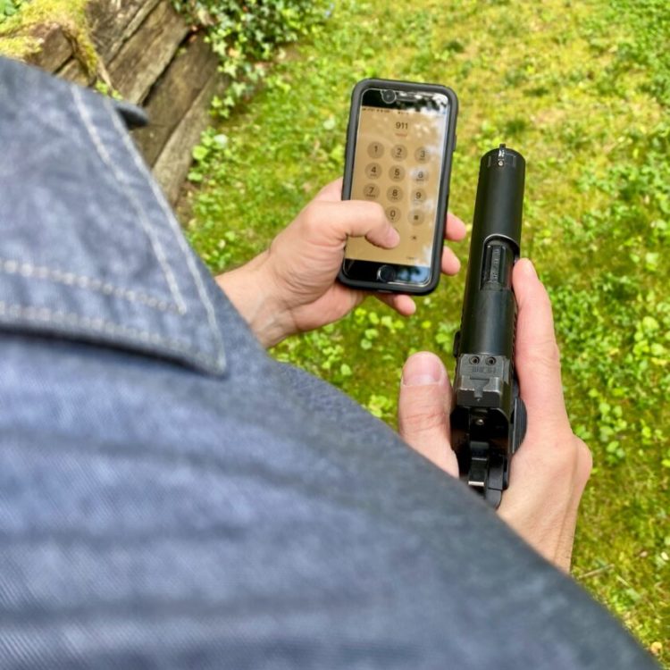 You were just involved in a shooting, now dial 911 properly