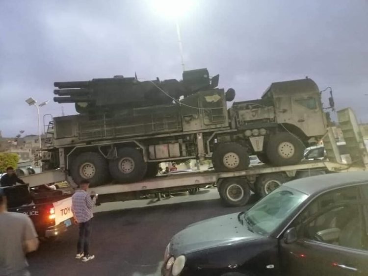 Libyan forces capture Russian Pantsir-S-1 anti-aircraft system