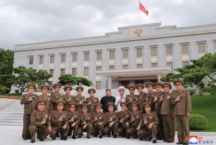 North Korean generals have no idea about firearm safety