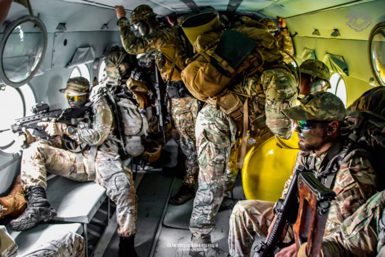 Ukrainian Special Operations units hold competition