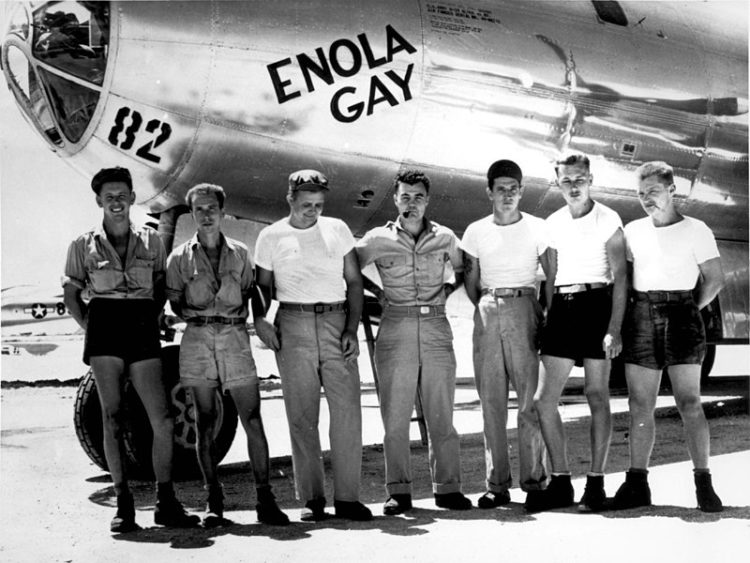 On this day, the Enola Gay dropped the first atomic bomb on Hiroshima