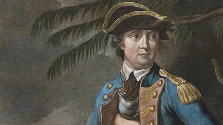 August 1780, Benedict Arnold offers West Point to the British