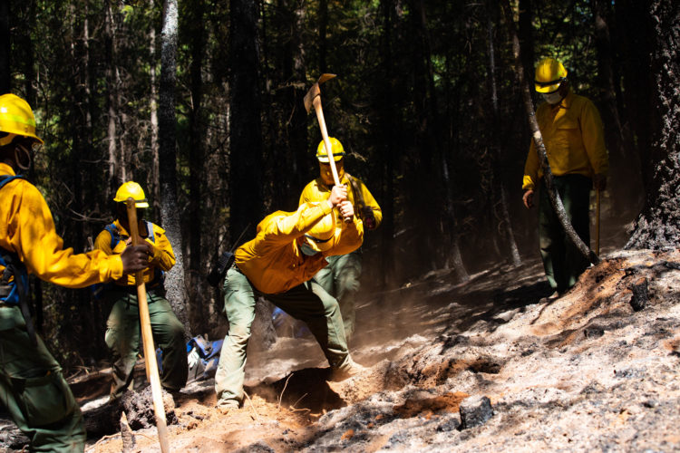 The Pic of the Day: Soldiers Take on California Wildfires