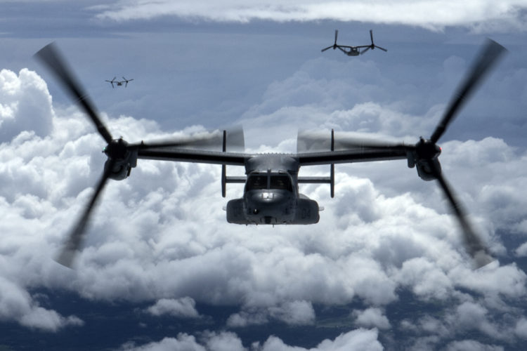 The Pic of the Day: Ospreys in Flight
