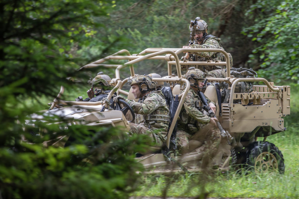 Green Berets during a training exercise.