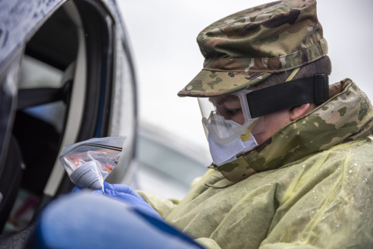 The Pic of the Day: National Guard vs. the Pandemic