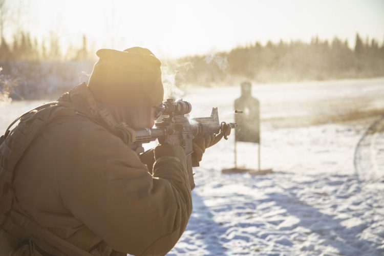 The Pic of the Day: Cold Weather Target Practice