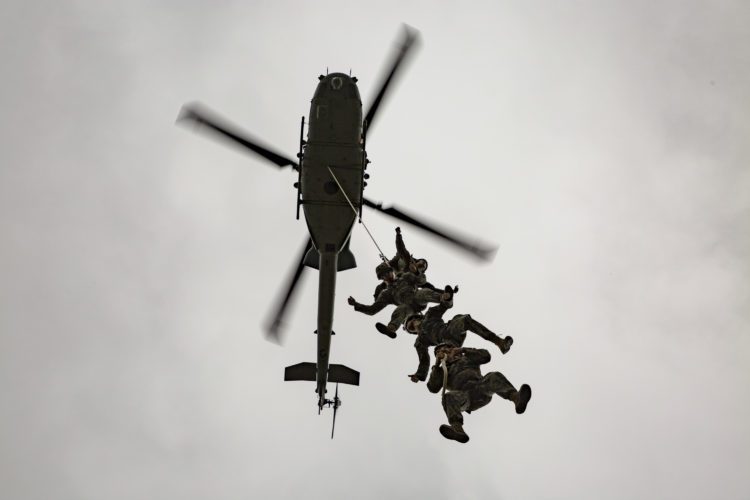 The Pic of the Day: Marines Conduct HRST Training