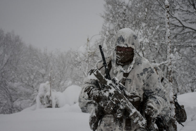 The Pic of the Day: Marines Train in Japan’s Winter Weather