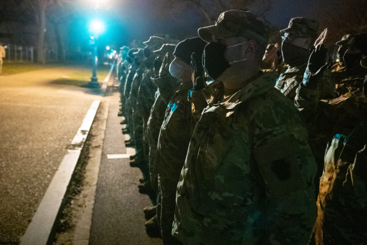 2,000 National Guard Soldiers Sworn in As Special Deputy U.S. Marshals