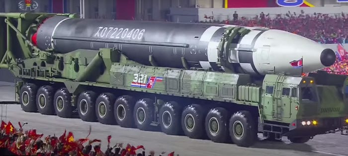 North Korean ICBM