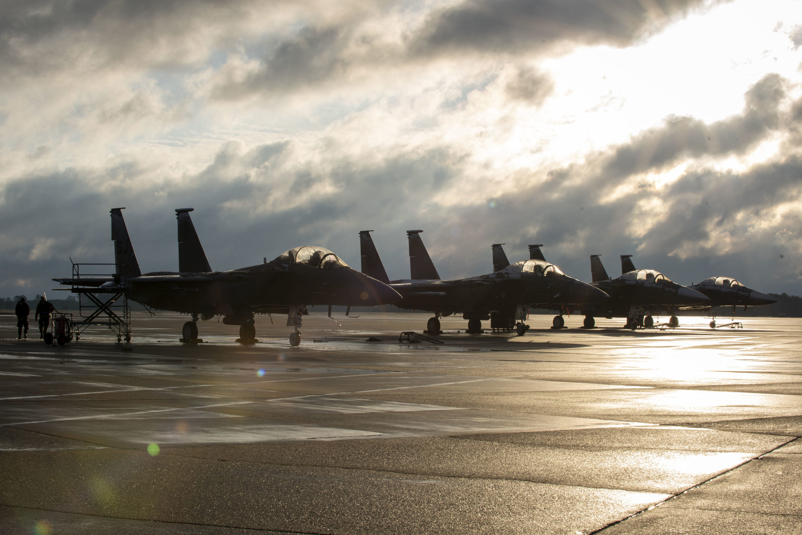 F-15E Strike Eagles Are All Dressed Up With Nowhere to Go