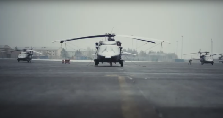 Need a Mental Palate Cleanser? Watch This Video of Army Helicopters in the Snow