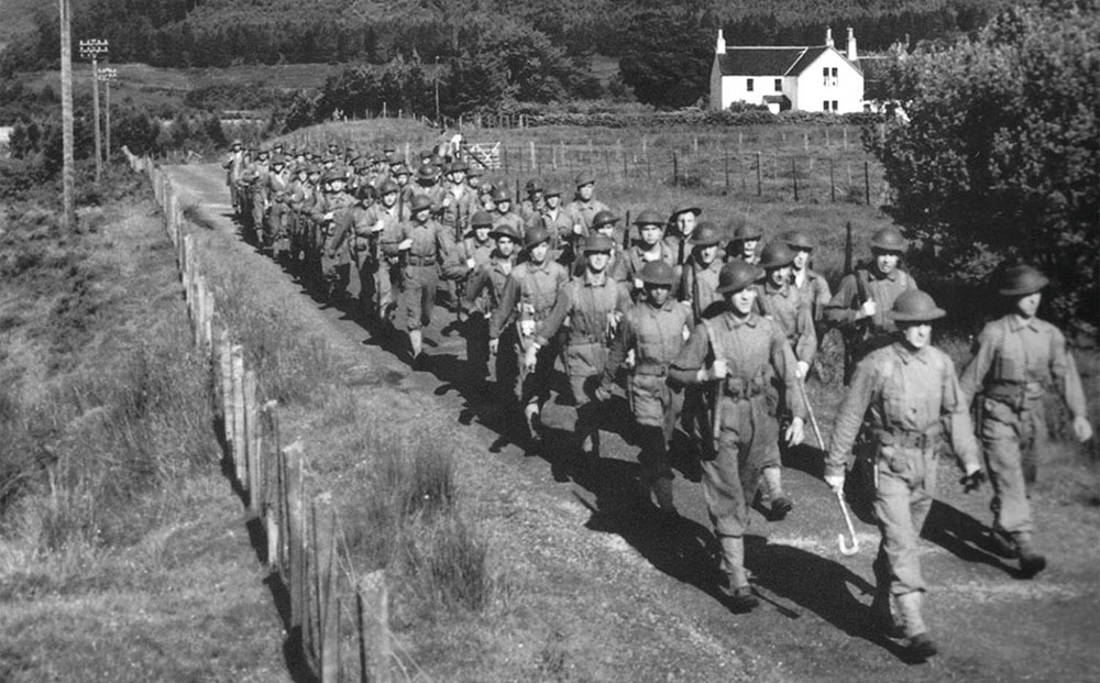 The 1st Ranger Battalion in WWII.