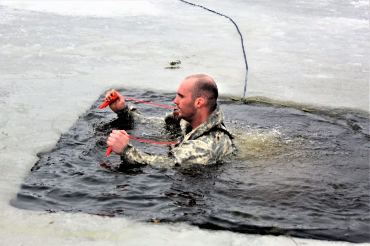 At Fort McCoy, Students Take the Plunge into Cold Weather Training