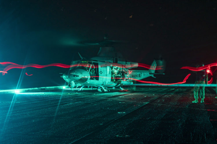 UH-1Y Venom Light Show